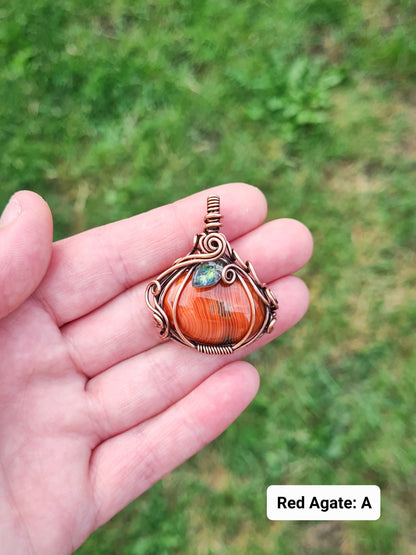 Red Agate Pumpkin