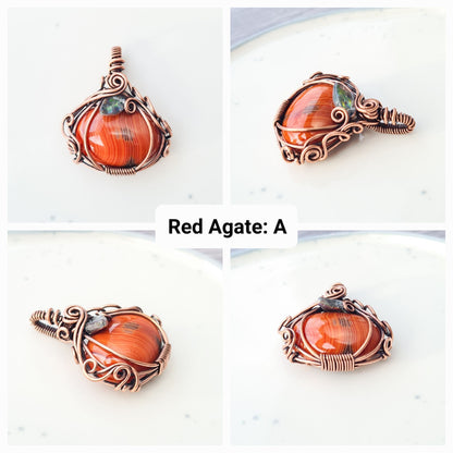 Red Agate Pumpkin