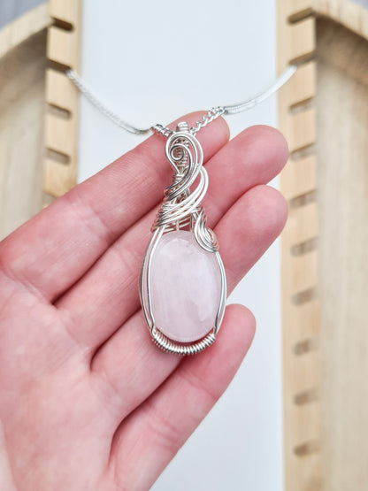 Rose Quartz Pendant