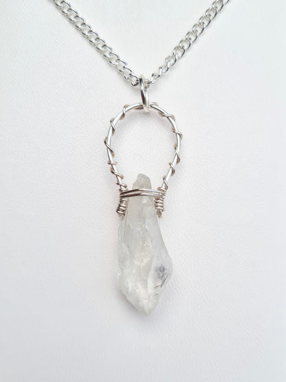 Green Amethyst Pendant