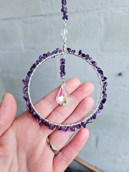 Amethyst Suncatcher