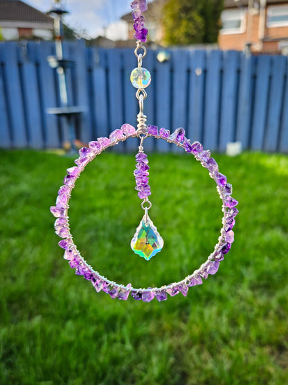 Amethyst Suncatcher