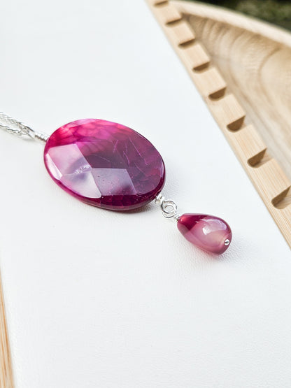 Zero Waste: Agate Pendant