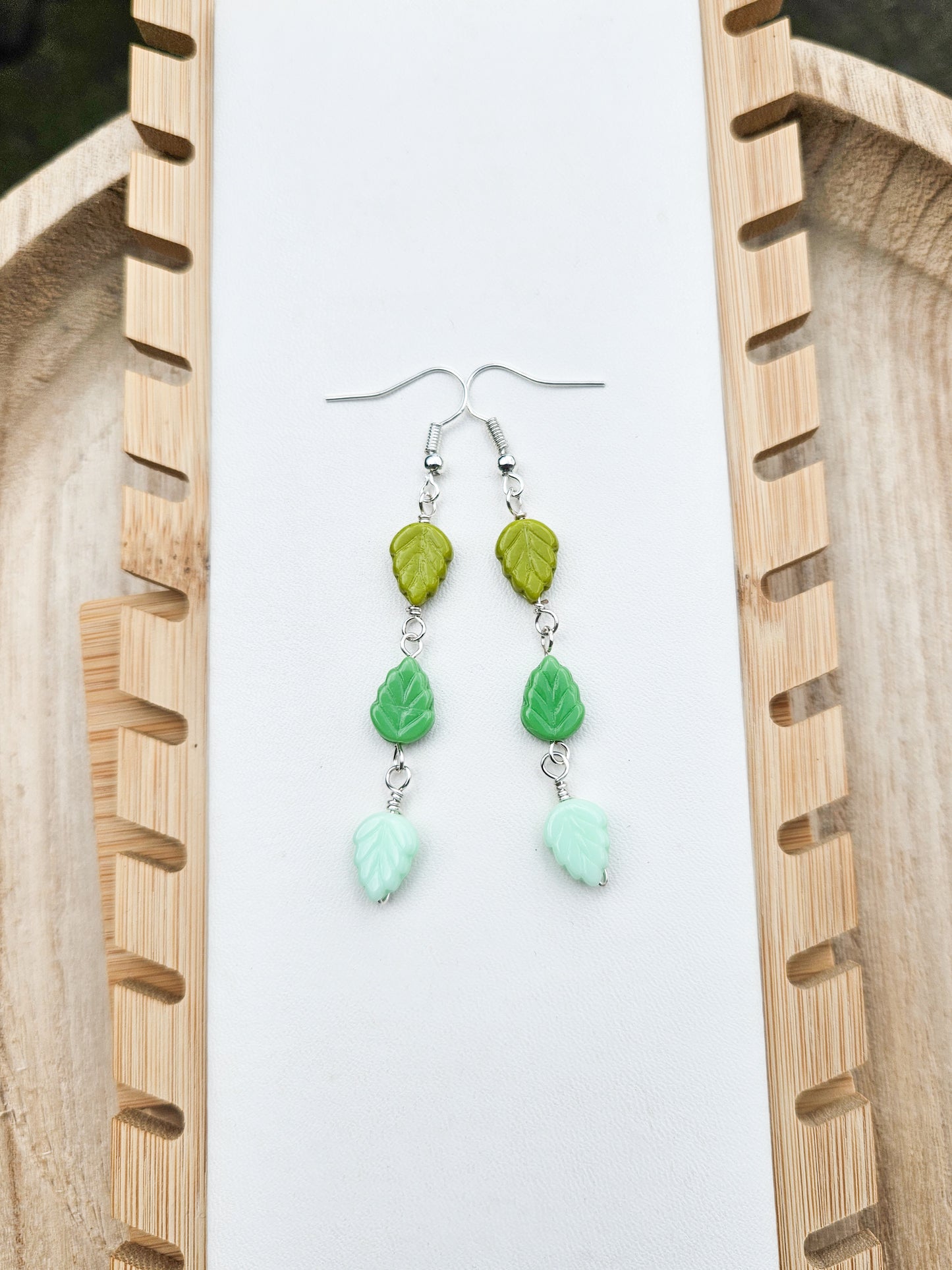 Preciosa Leaf Earrings