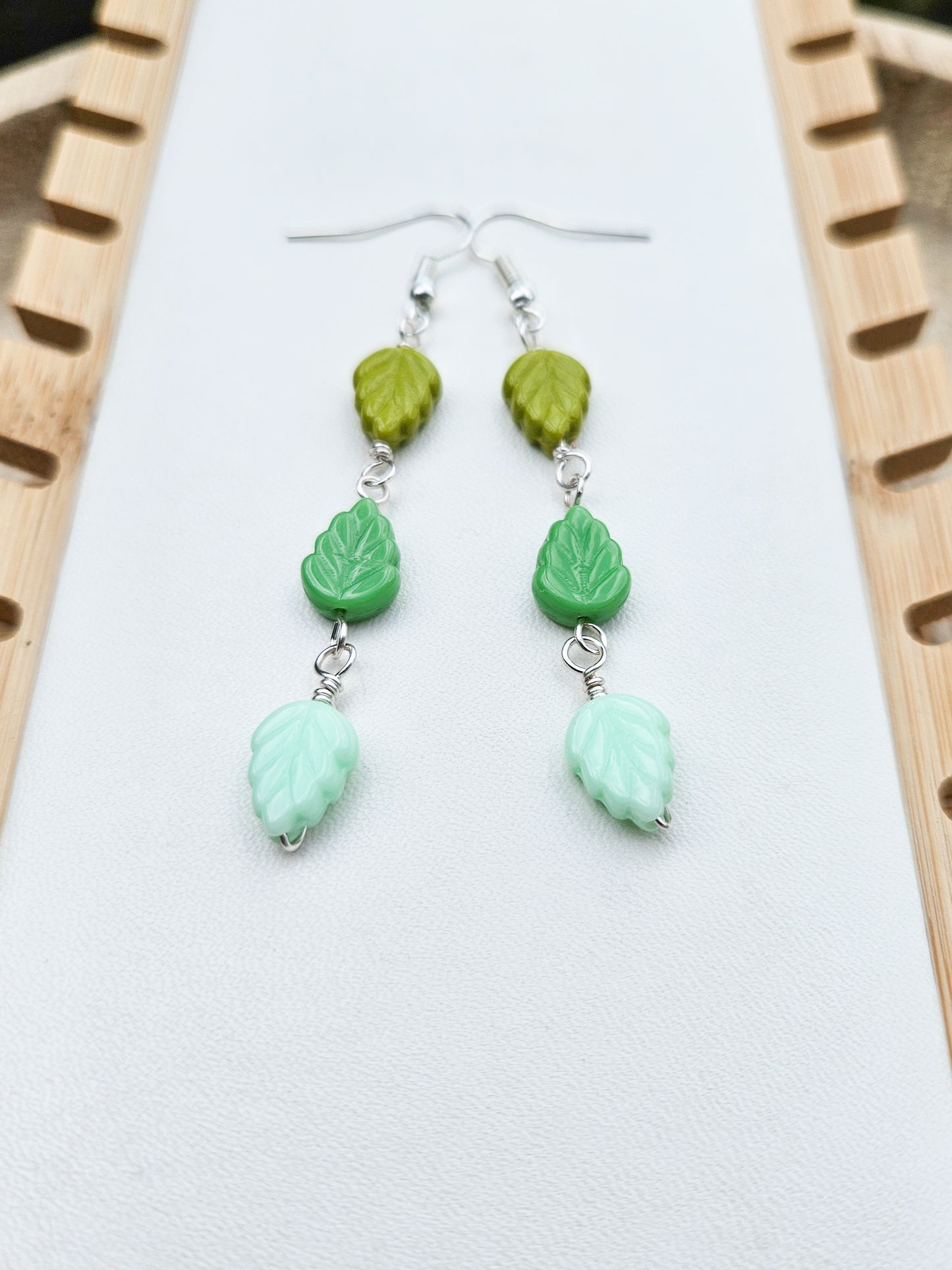 Preciosa Leaf Earrings