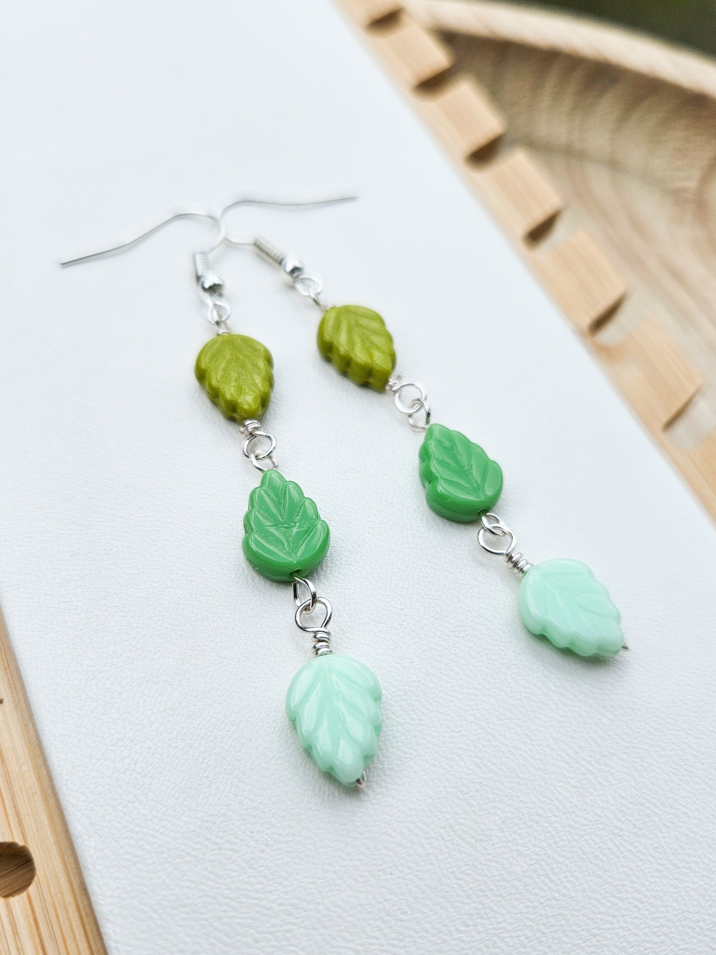 Preciosa Leaf Earrings