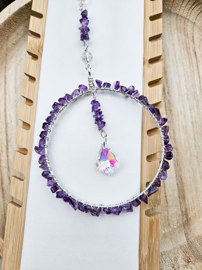 Amethyst Suncatcher