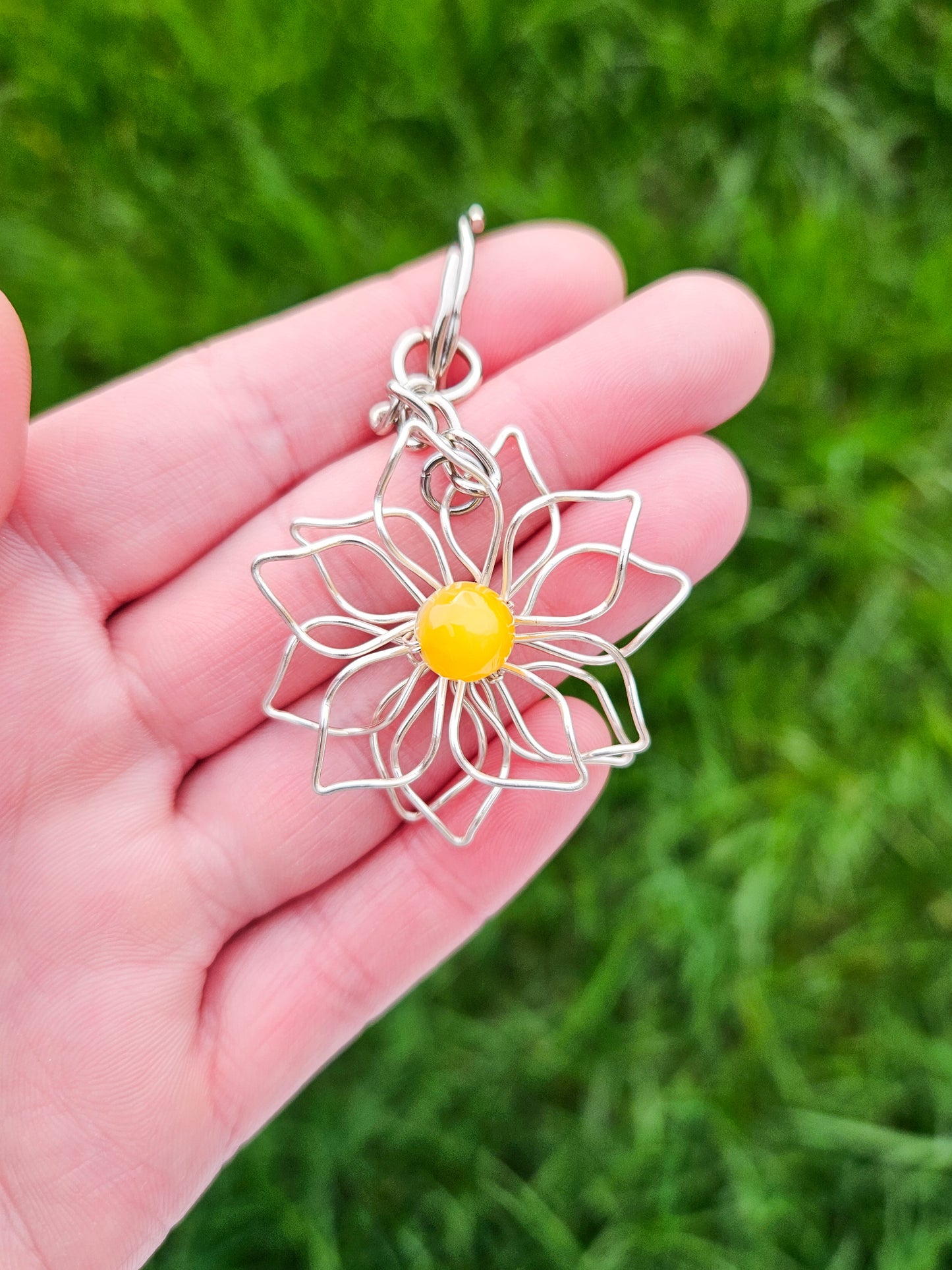 Zero Waste: Flower Keyrings