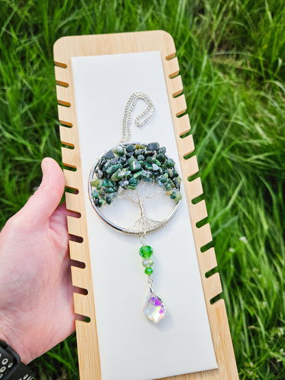 Zero Waste: Agate Tree Of Life Suncatcher