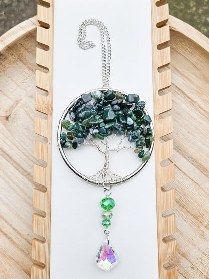 Zero Waste: Agate Tree Of Life Suncatcher