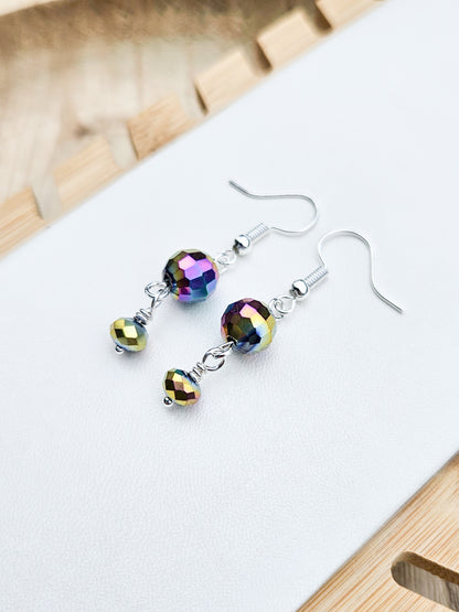 Zero Waste: 'Disco Ball' Earrings