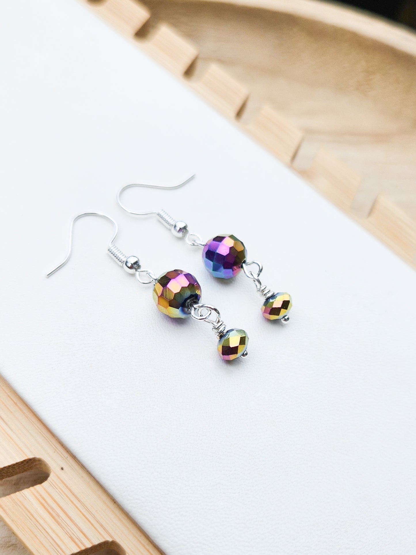 Zero Waste: 'Disco Ball' Earrings