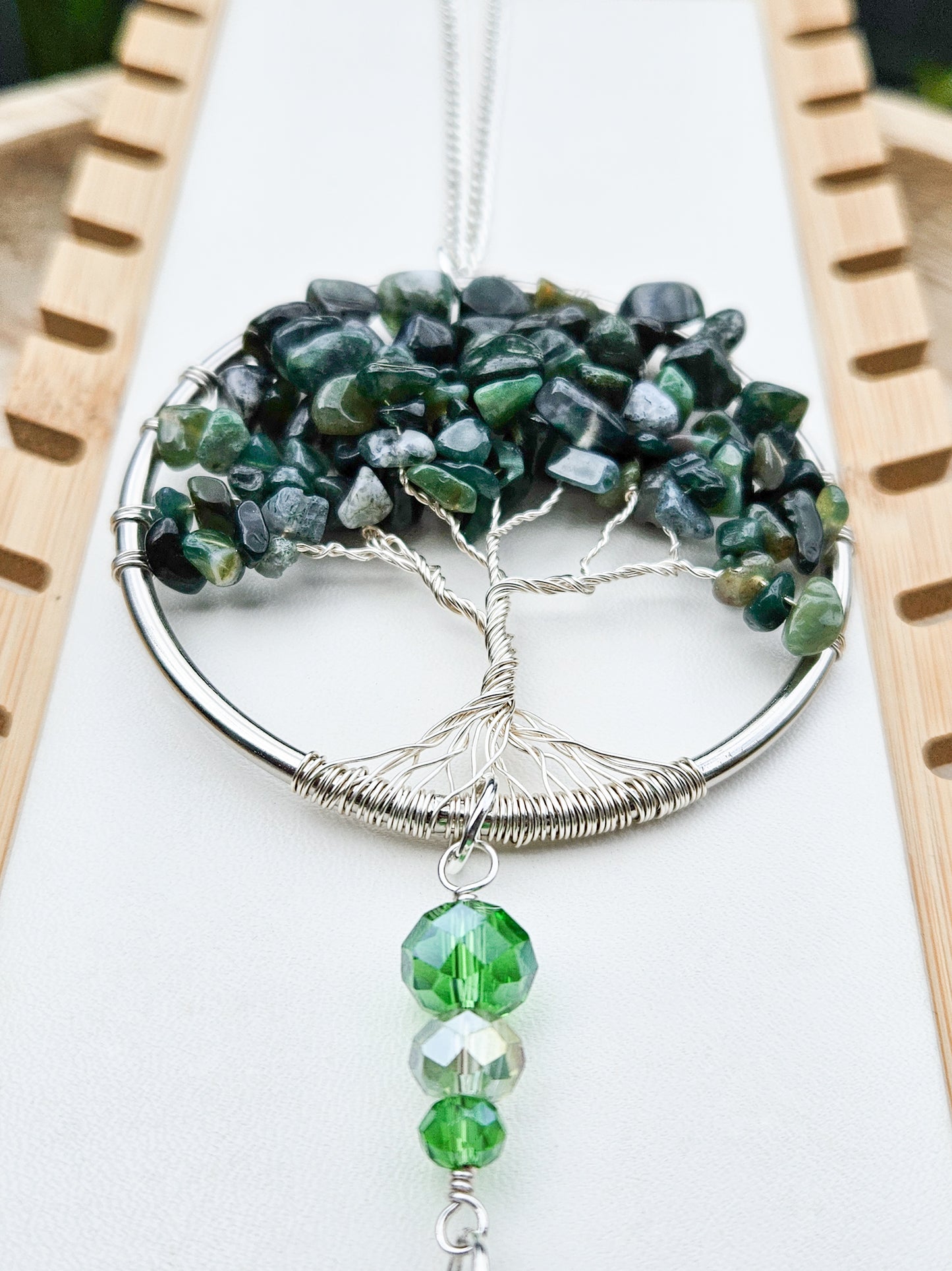 Zero Waste: Agate Tree Of Life Suncatcher