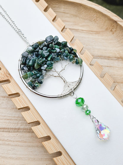 Zero Waste: Agate Tree Of Life Suncatcher