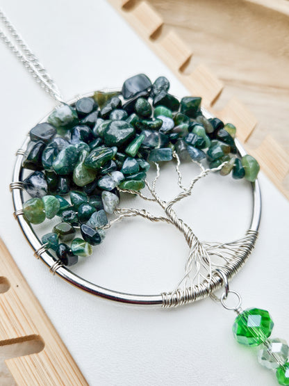 Zero Waste: Agate Tree Of Life Suncatcher