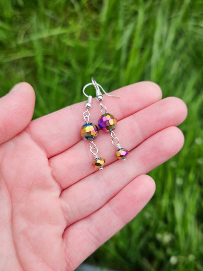 Zero Waste: 'Disco Ball' Earrings