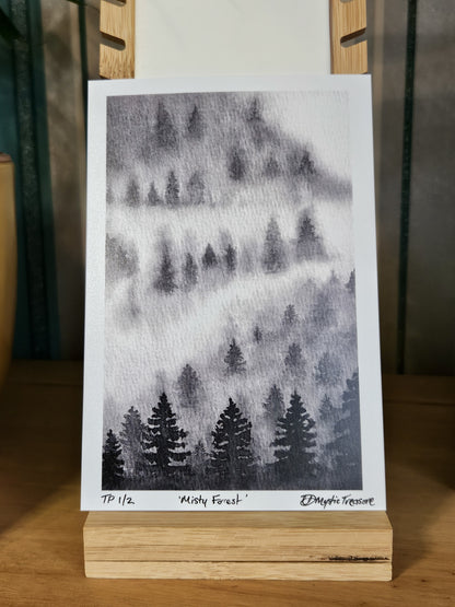 'Misty Forest' Limited Edition Prints