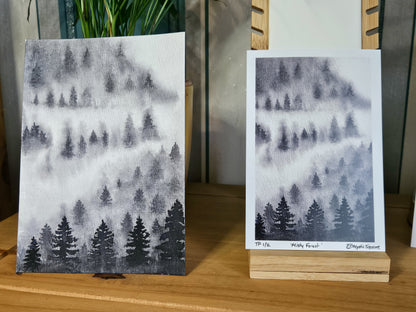 'Misty Forest' Limited Edition Prints