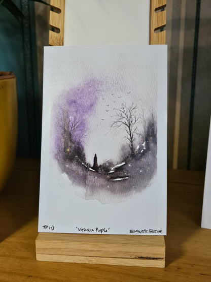 'Vision In Purple' Limited Edition Prints