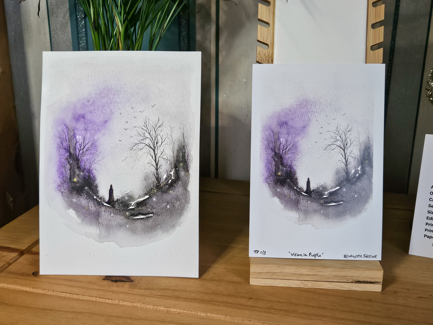 'Vision In Purple' Limited Edition Prints