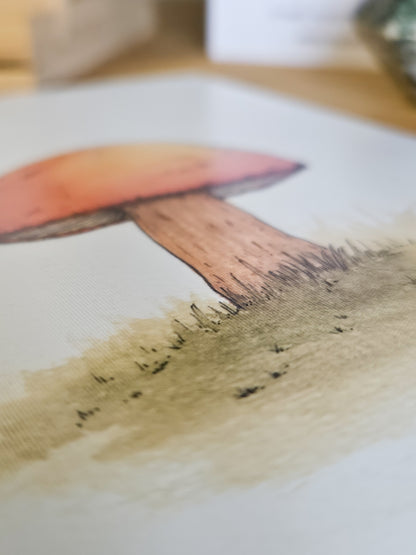 'Mr Mushroom' Limited Edition Prints