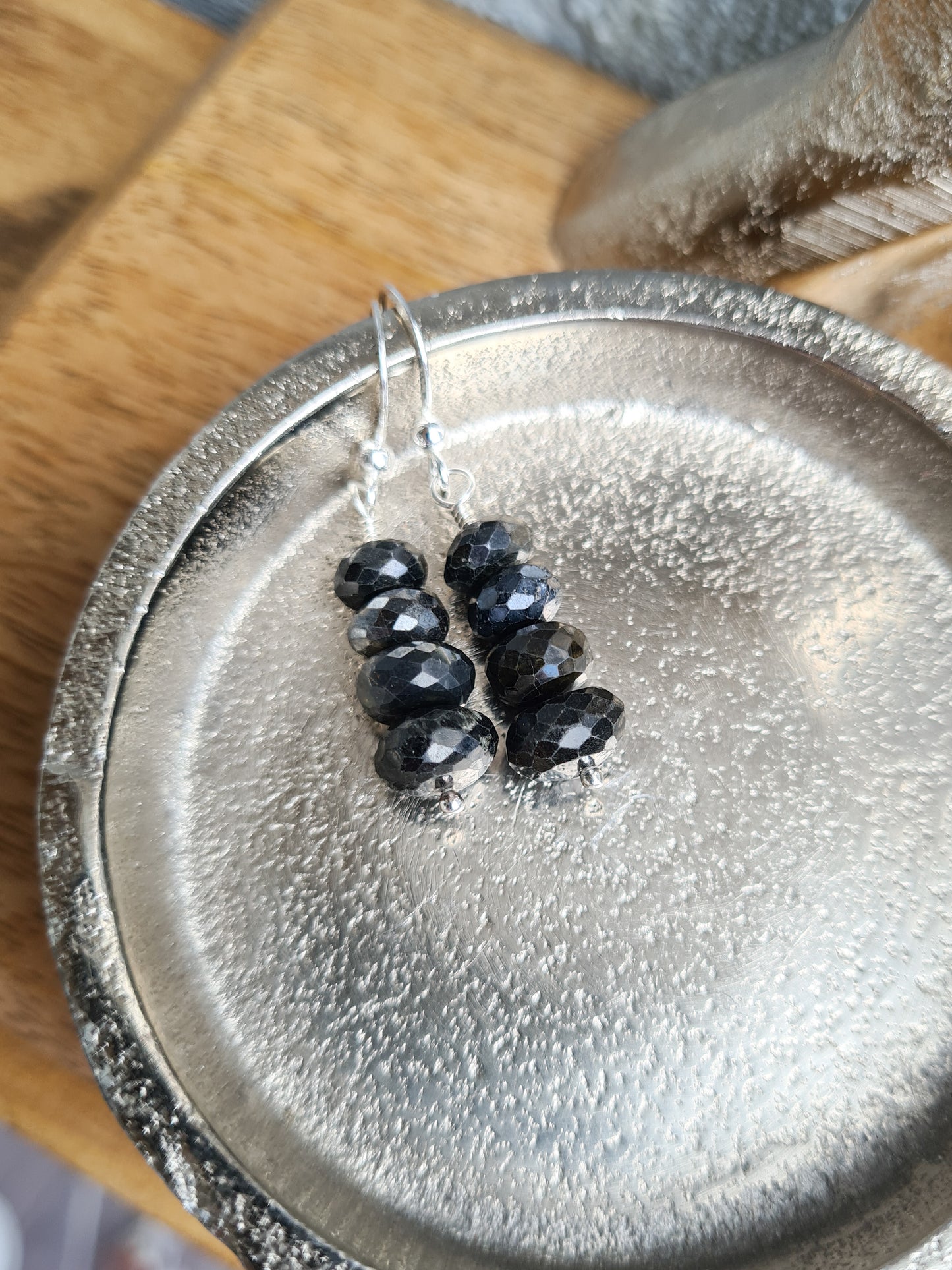 Rustic Spinel Earrings