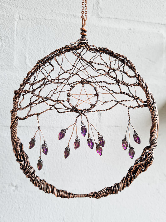 Enchanted Trees Pentacle Hanger