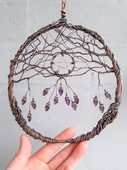 Enchanted Trees Pentacle Hanger