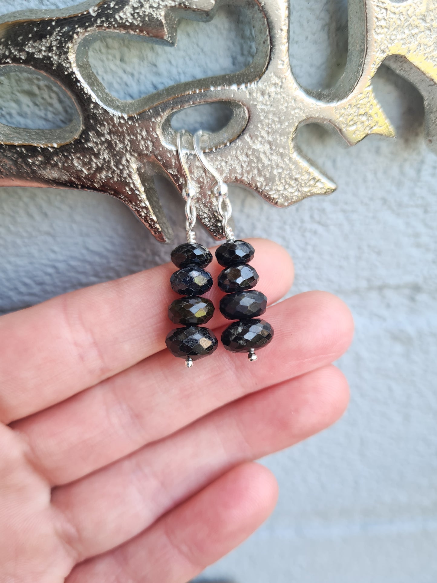 Rustic Spinel Earrings