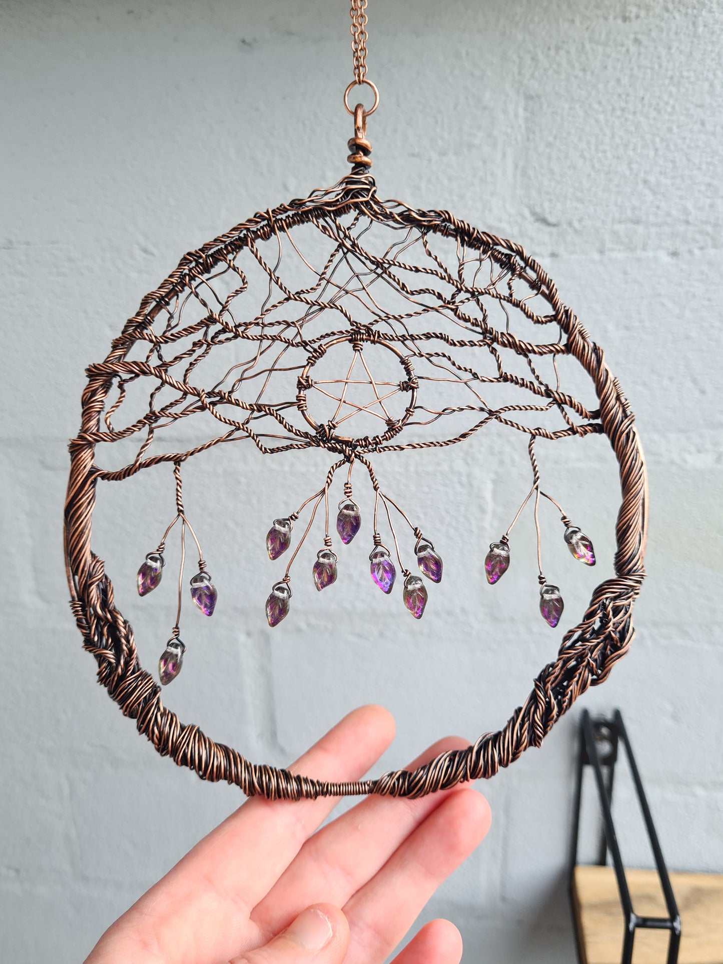 Enchanted Trees Pentacle Hanger