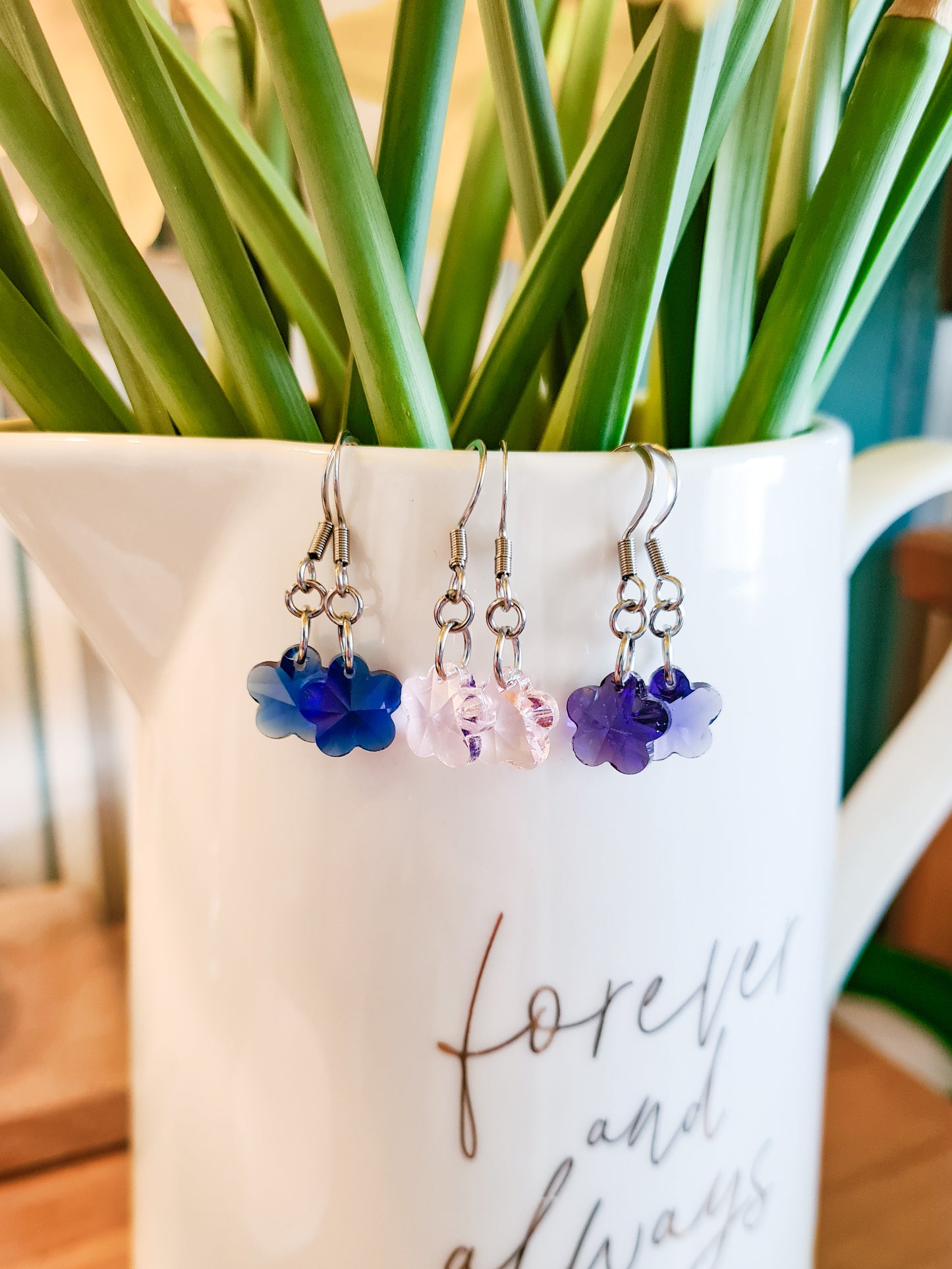 Dainty Flower Earrings