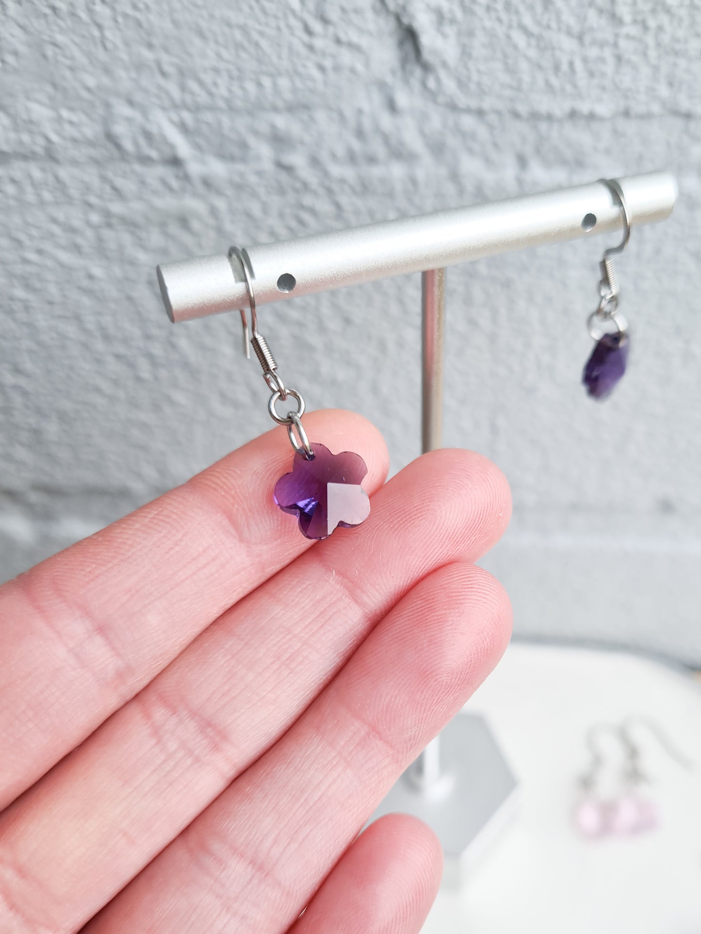 Dainty Flower Earrings