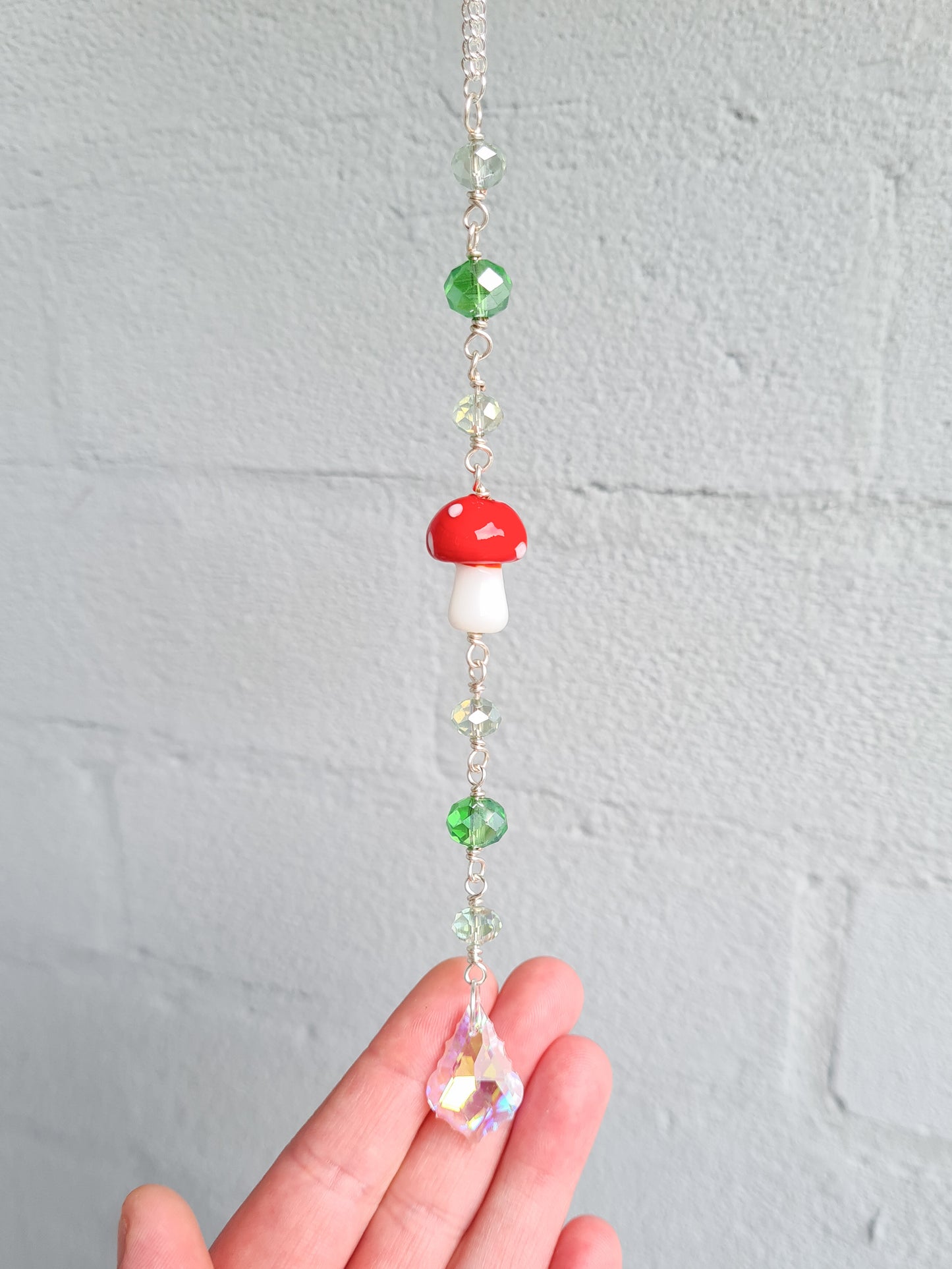 Mushroom Suncatcher