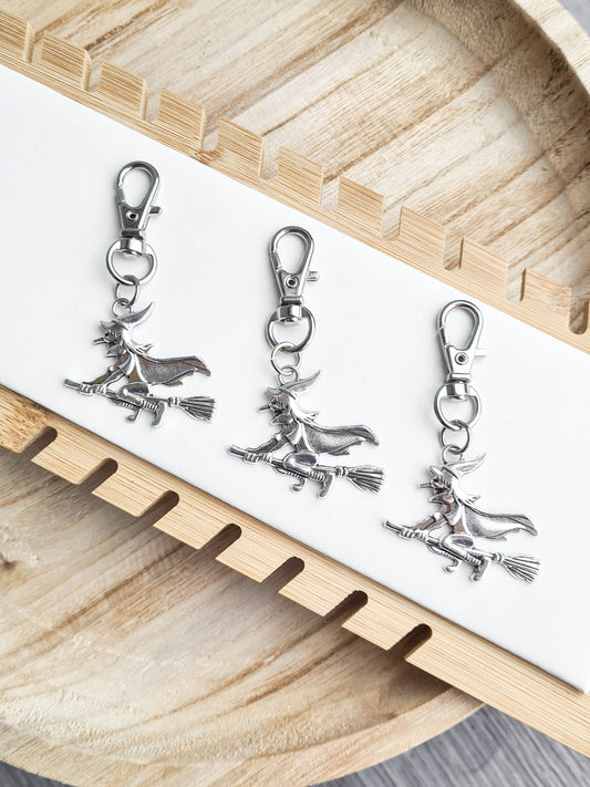 Large Witch Charm Clips