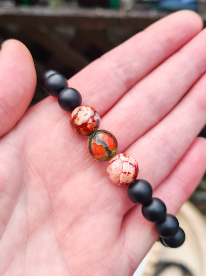 Agate Stretch Bracelets