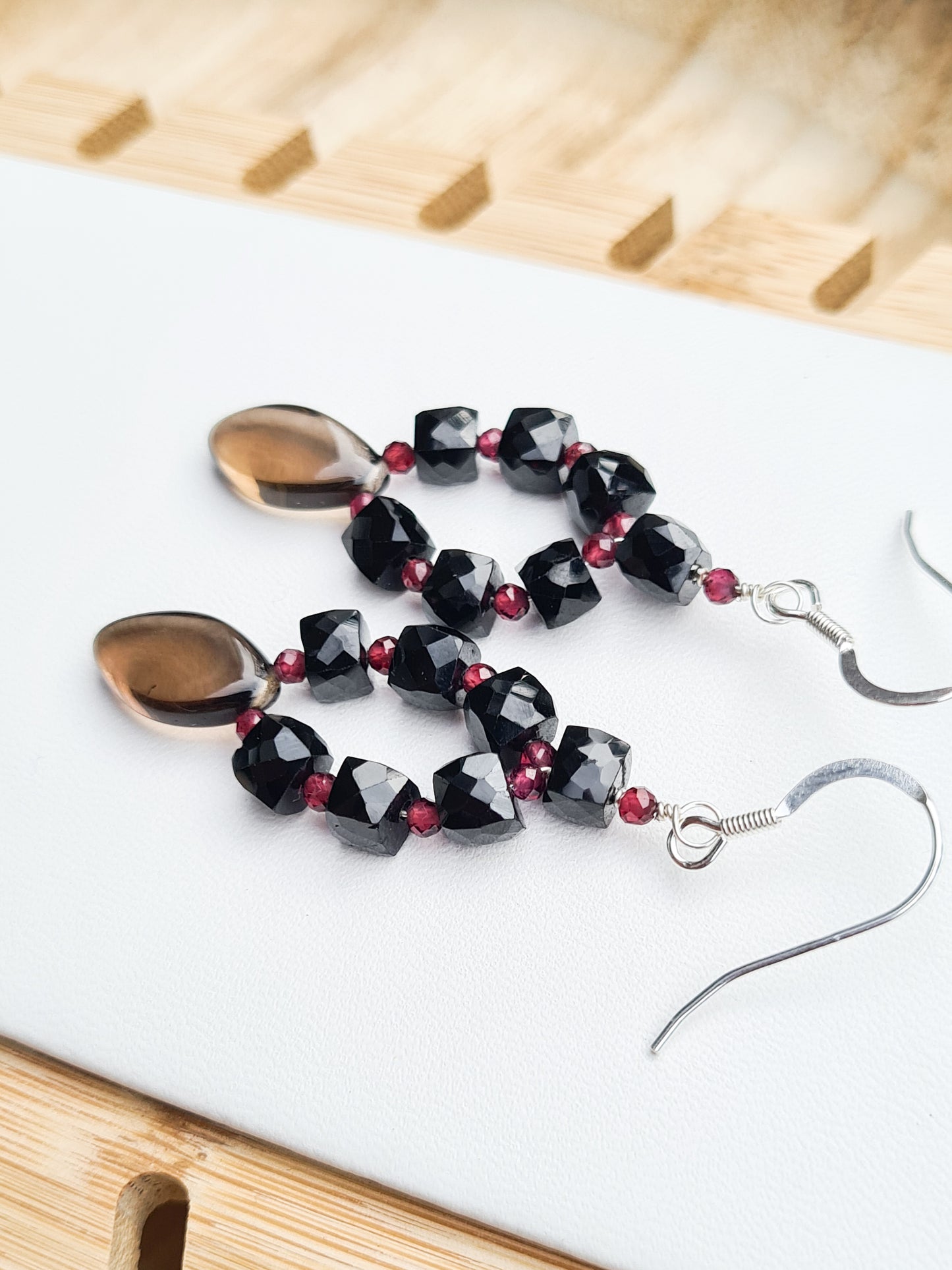 Sterling Beaded Earrings