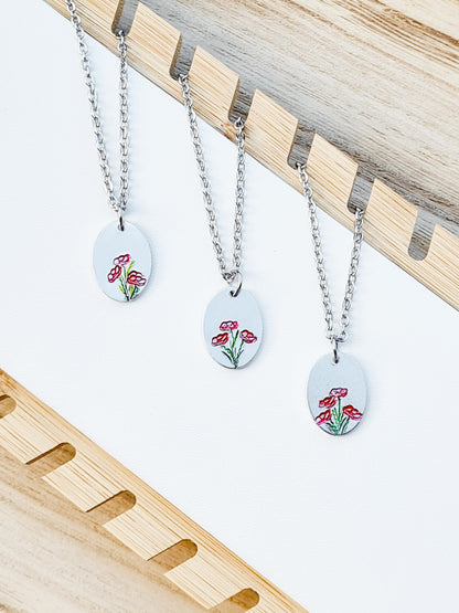 Limited Edition Poppy Necklaces