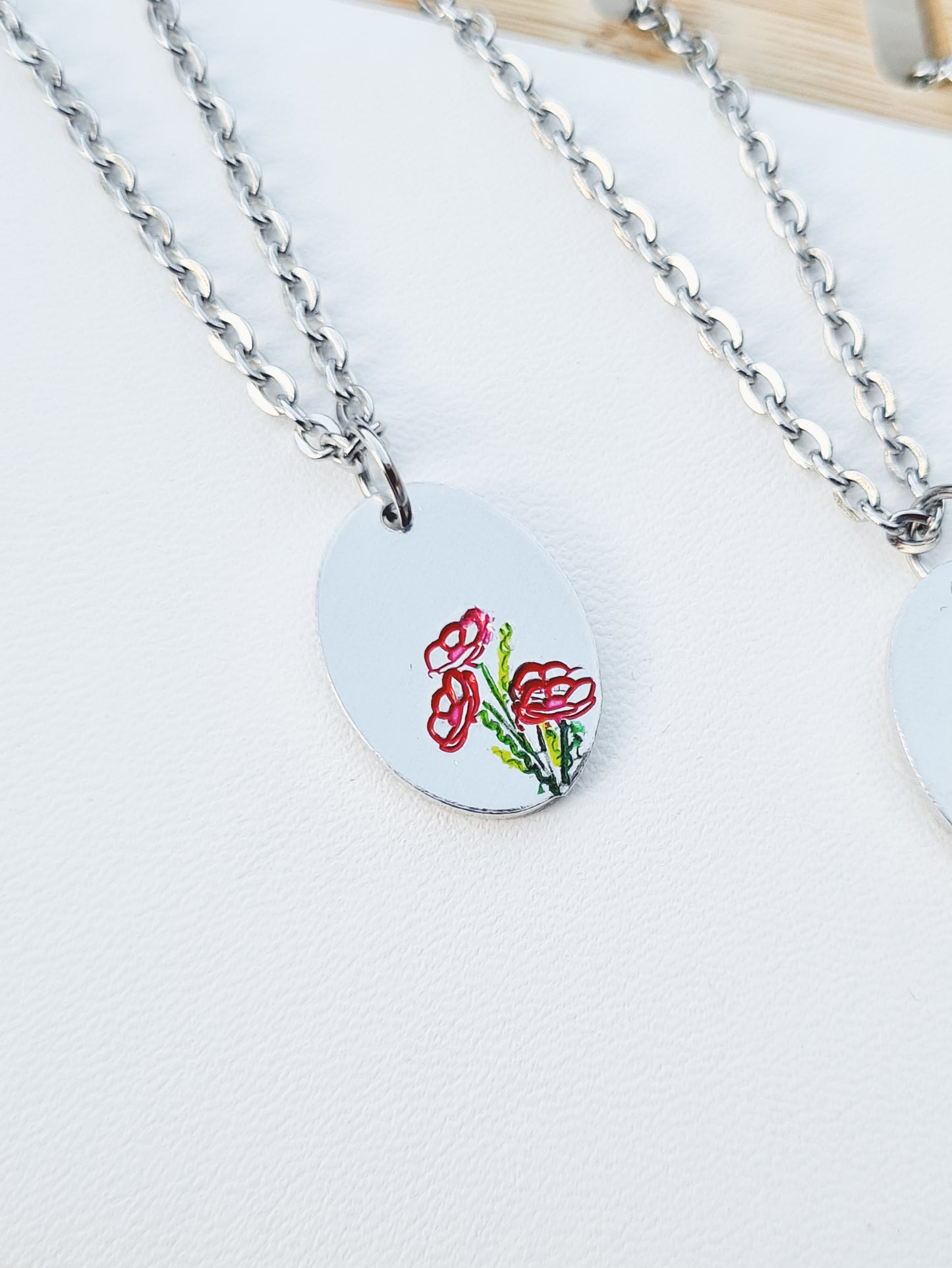 Limited Edition Poppy Necklaces