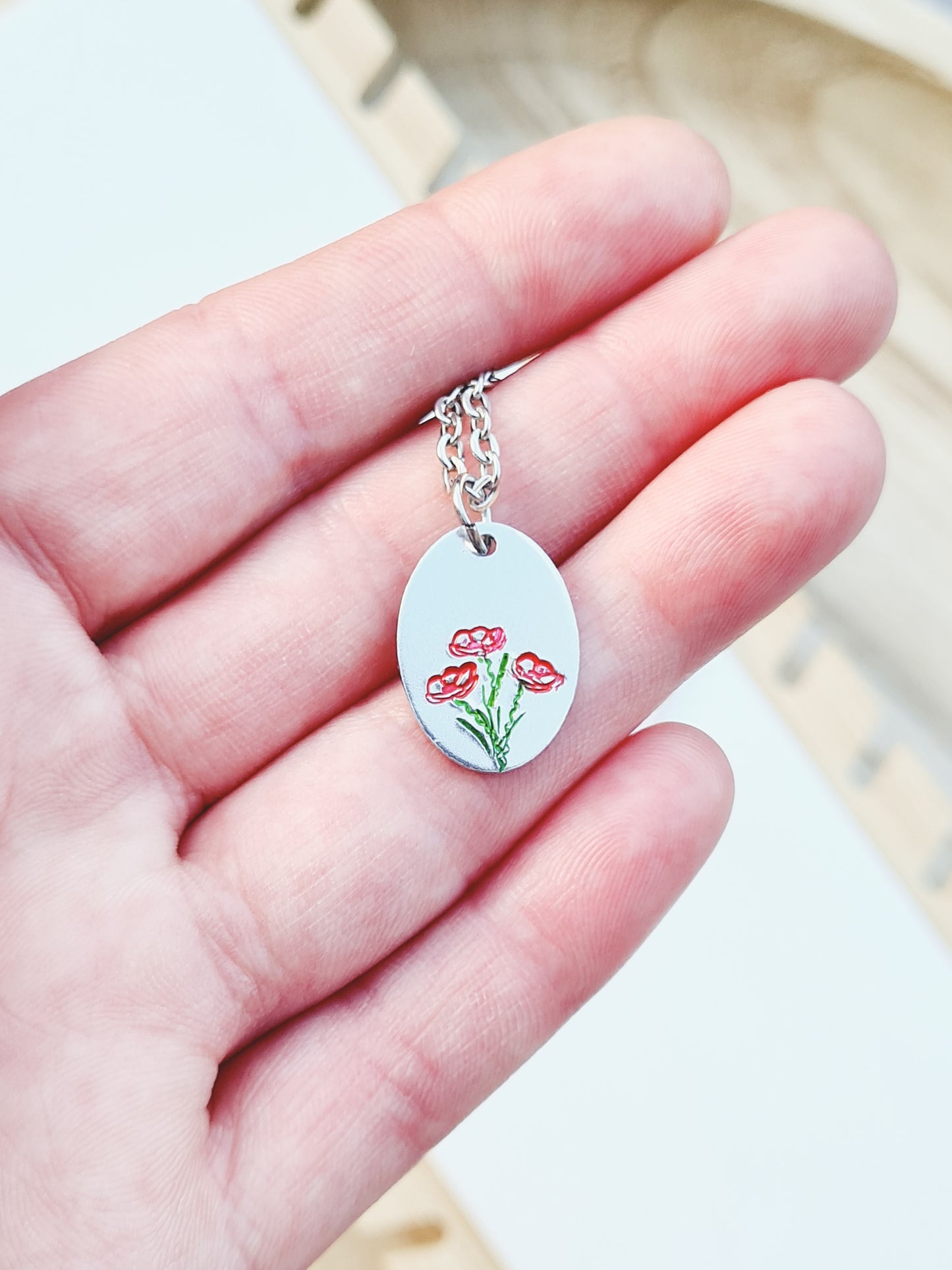 Limited Edition Poppy Necklaces